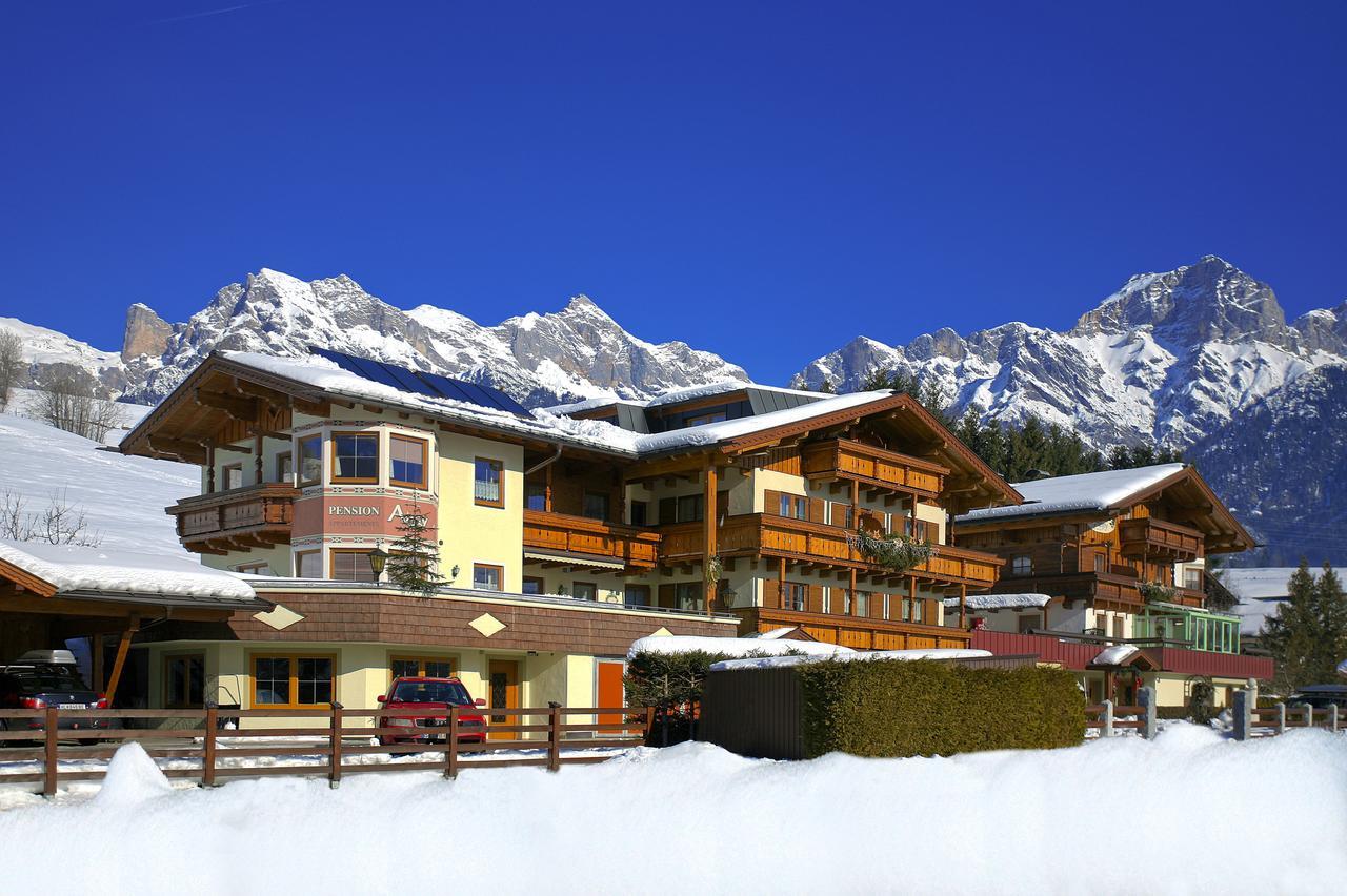 Pension & Appartements Anny Maria Alm am Steinernen Meer Eksteriør billede